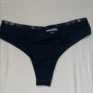 oneWith Swim | Black Huntington Thong